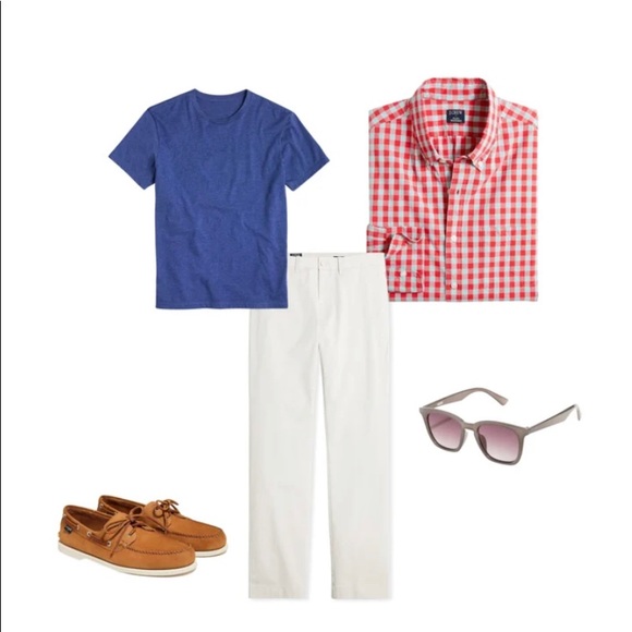J. Crew Gingham Untucked Button Down - Picture 6 of 6